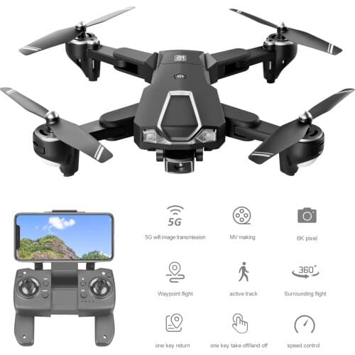LS-25 RC Drone with 4K/6K Dual Camera 5G WIFI FPV GPS Height Maintain Headless Mode Intelligent RC Quadcopter Dron Professional