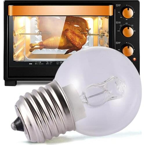 110V E27 Oven Light High Temperature Resistant 500 degree Safe Oven Bulb Lamp for Many Household Appliances 25W 40W 2650k