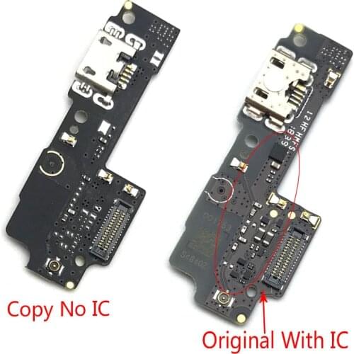 Original Charging Port Connector Board Parts Flex Cable With Microphone Mic For Xiaomi Redmi Go