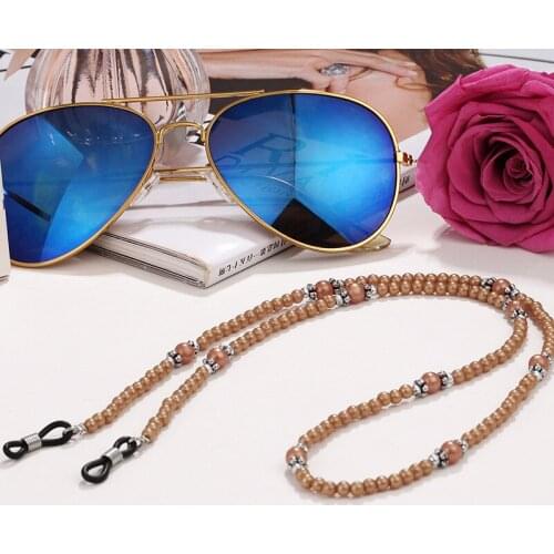 1pc/10pcs/lot Plastic Beads Eyeglass Chain Sunglasses Neck Cord Holder Acrylic Eyeglass Lanyard retail wholesale