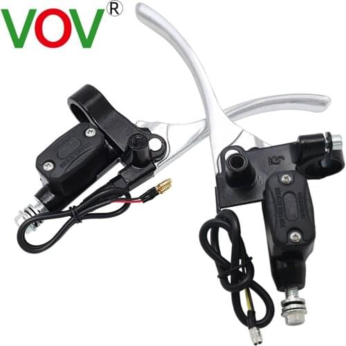 Hydraulic Brakes Motorcycle Brake Pump Dirt Pit Bike Master Cylinder Levers for Scooter Front Levier гидравлические тормоза