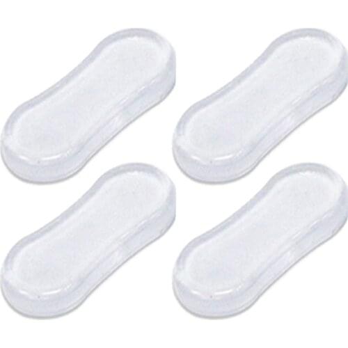 PCS Universal Toilet Seat Bumpers With Strong Adhesive For Bidet Attachment Protection Pads Bathroom Accessories Physical