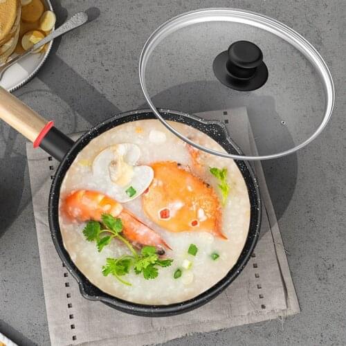 Japanese-style snow pan, Japanese non-stick pot, small pot, small cooking pot, household instant noodle soup pot, induction cook