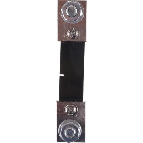 1 PCS DC 100A/75mV Shunt Resistor 0-100A Ampere Panel Meter Shunt Currect Monitor For Ammeter High garde