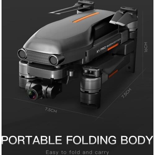 Kuaxian new unmanned aerial vehicle 2-axis pan-head 4K brushless optical flow dual camera GPS tracking remote foldable drone