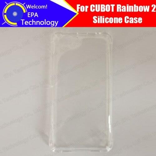 CUBOT Rainbow 2 100% New High Quality Anti-Knock Shockproof Protector Soft TPU Silicone Case Cover for Rainbow 2 phone