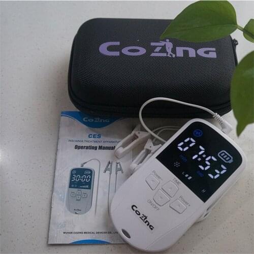 CES Insomnia Therapy Anxiety Stress Relief Electronic Sleeping Aid Device Depression Sleepless Treatment