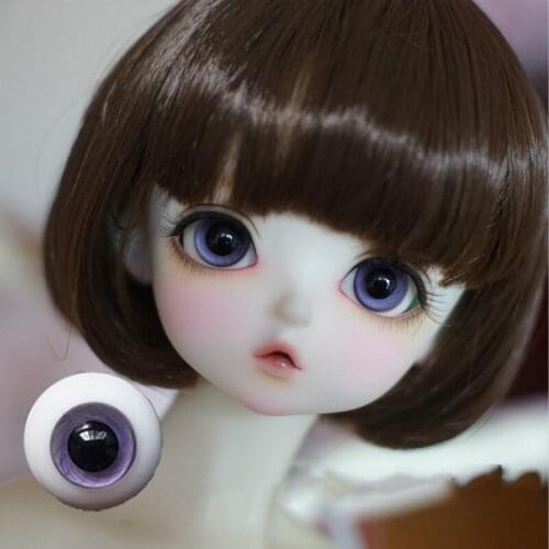 BJD doll eyes are suitable for 1-3 1-4 1-6 size purple eyes doll accessories