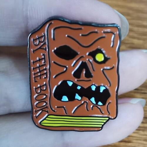 By The Book Enamel Pin