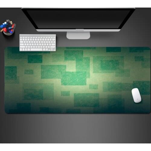 Unique Design Green Customized Mouse Pad High Quality Best Selling Cool Notebook Natural Rubber Washable Pad Office Large Mats