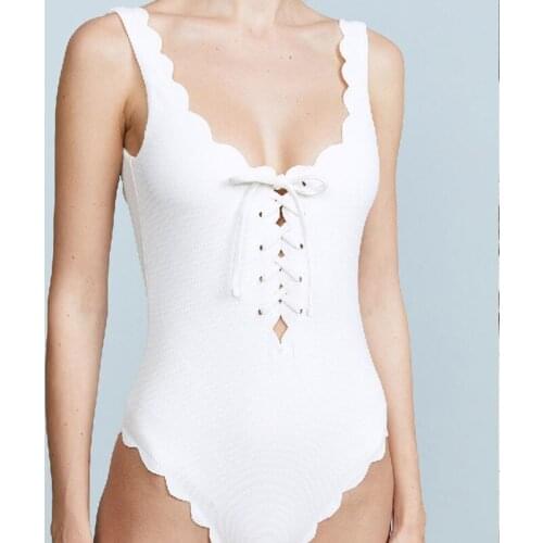 Costumes Girls Swimsuit May Female Beach Tankini Women Bathingsuits Woman Trikinis 2019 Trikini Fused Sexy Bind Backless Solid