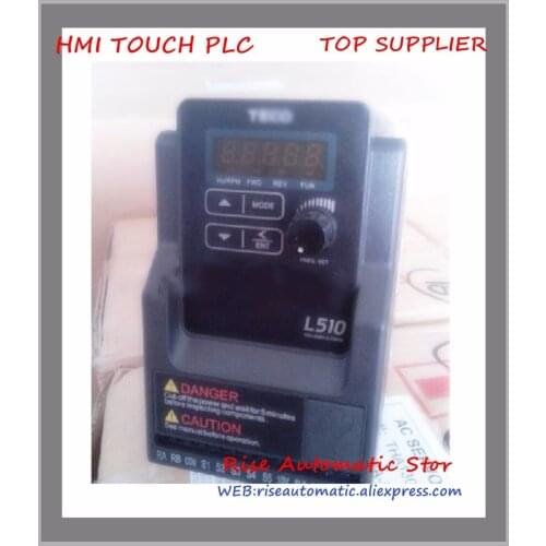 L510-201-H1F-P New 1 Phase 220V 4.3A 0.75KW 1HP Inverter VFD Frequency AC Drive