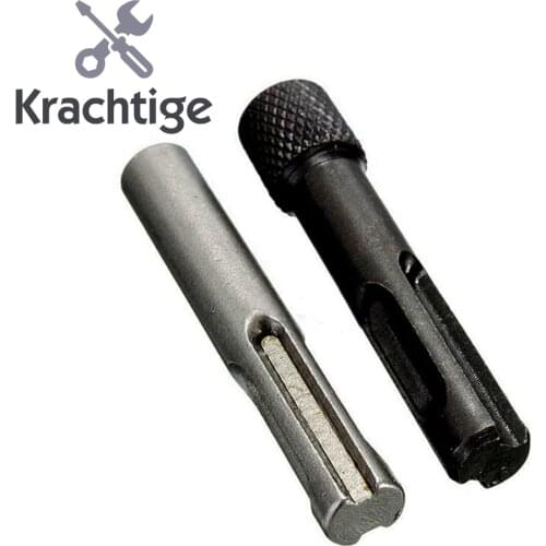 Krachtige 2Pcs 1/4 Converter Socket Nut Impact Driver Set Hex Shank Holder Drill Bit Adapter For SDS Hammer Drill Accessorie