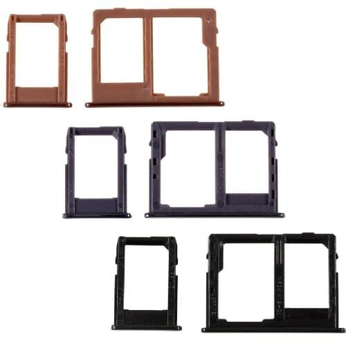 OEM SIM1 + SIM2/Micro SD Card Tray Slots Part for Samsung Galaxy J4 Plus / J6 Plus
