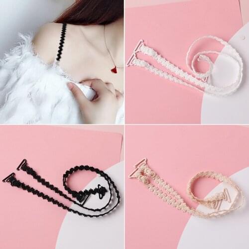 Wide Lace Flower Bra Straps Women Female Girl Adjustable Bra Straps Sexy Shoulder Strap Intimates Lingerie Underwear Accessories