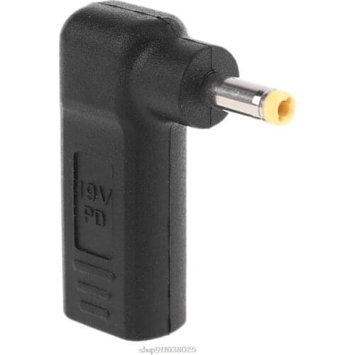 USB Type C Plug DC Jack Power Adapter USB-C Female to 4.0x1.7mm Male Converter for Le-novo Laptop D15 20 Dropship