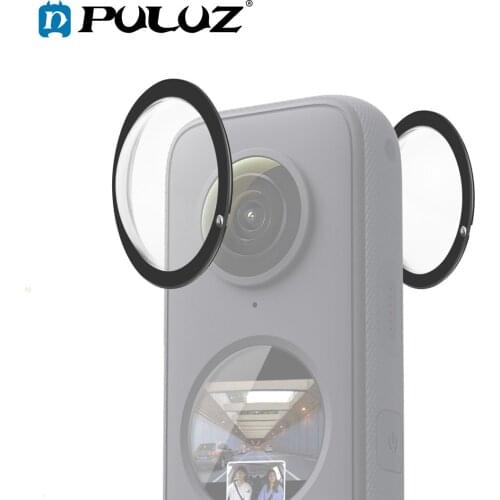 PULUZ Camera Lens Protective Cover For Insta360 ONE X2 Sturdy Splash-proof Removable Waterproof Double-sided Adhesive Stickers