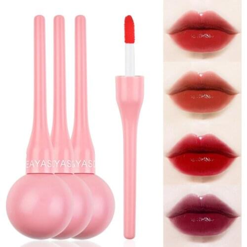 Mirror Lollipop Lip Glaze Diamond Sparkling Liquid Lipstick Not Fade Waterproof Lip Gloss Glamorous Lip Makeup Cosmetics TSLM1