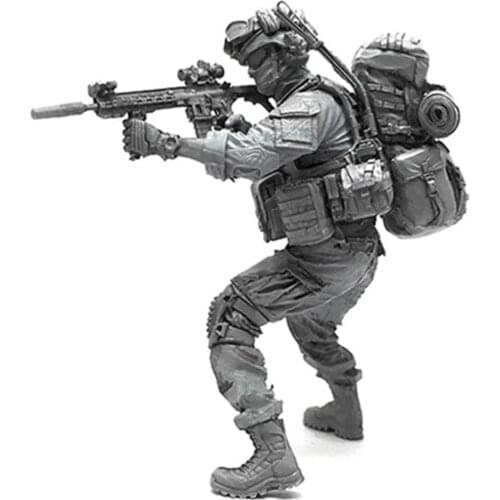 1pcs Modern Special Force Resin Soldier Model Handicraft For Collector Decoration Model Z9U3