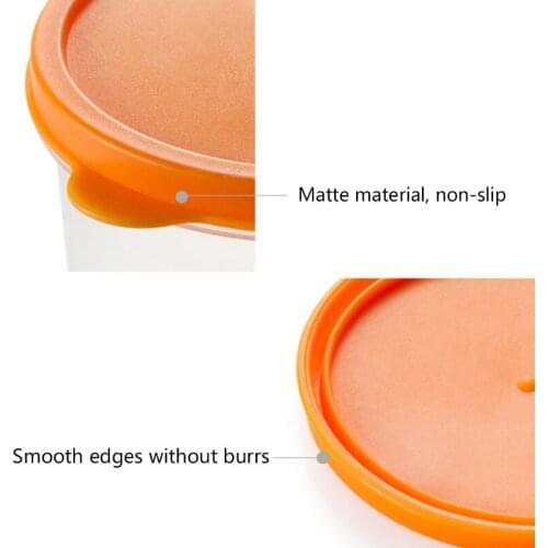 7PCS Drinking Cup Tooth-brushing Cup Healthy Anti-slip Tumbler Outdoor Camping Mug Colorful Portable Glass Picnic Mug H055