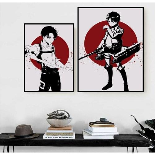 5D DIY Diamond Painting Attacking Giant Eren Jaeger Levi Ackerman Anime Wall Art Diamond Mosaic Embroidery Cross Stitch Kits