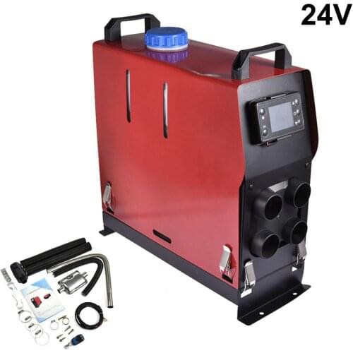 Air Diesel Heater 5KW 12V24V Parking Heater Set Remote Control Low Noise LCD Display Silencer For Car Truck Bus Lorries Campers