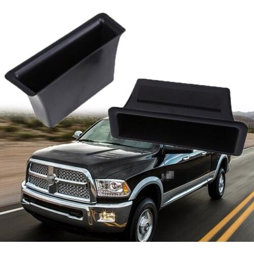 For Dodge RAM 1500 2500 3500 2010-2019 Car Front Door Storage Holder Box Handle Pocket Armrest Container