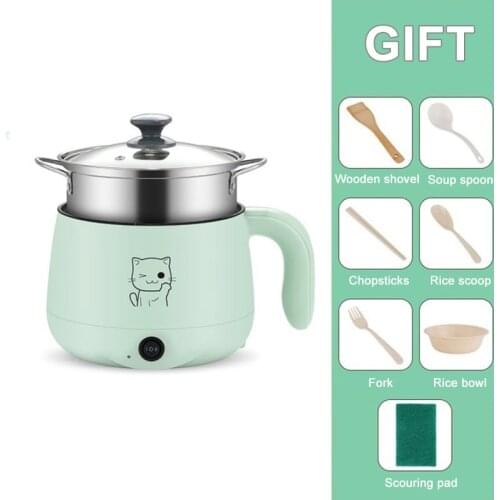 Electric Cooking Machine Household Samll 1-2 People Hot Pot Multi Electric Rice Cooker Non-stick Pan Multifunction 220V