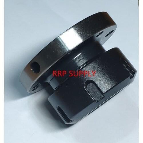 ER25-80mm(55mm)/ER32-80mm(55mm)/ER40-80mm(55mm) straight hole type collet chuck with back plate, use with ER collets