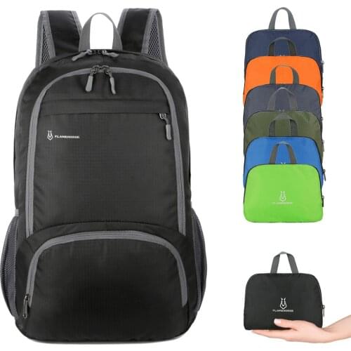 Lightweight Foldable Outdoor Sports Backpack Men Women Waterproof Travel Running Cycling Camping Fishing Hiking Daypack Bags
