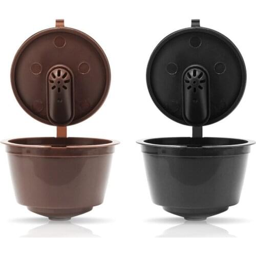 3 pcs Reusable Coffee Capsule Dolce Gusto Coffee Filter For Nescafe Capsula reusable coffee basket With Spoon And Brush