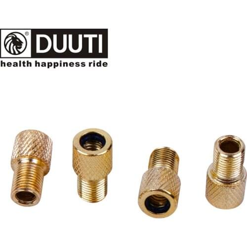 2pcs Pump Bicycle Convert Presta To Schrader Copper Bike Air Valve Adaptor Adapters Wheels Gas Nozzle Tube Cycling Tool