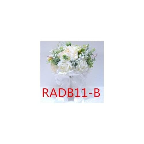 New simulation rose wedding holding flower home living room decoration bouquet RADB