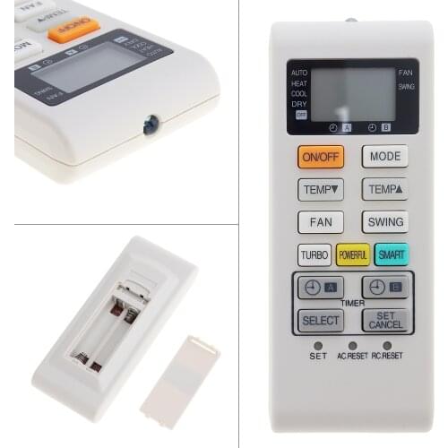 KELANG A75C4004 Air Conditioner IR Remote Control with HD Screen Support 2 AAA Batteries Fit for Panasonic Air Conditioner