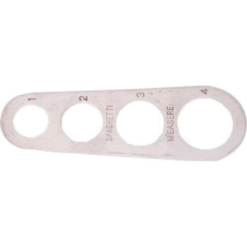 Silver Stainless Steel Spaghetti Ruler Noodle Appliance Measuring Noodle Kitchen Gadget Cooking Utensils