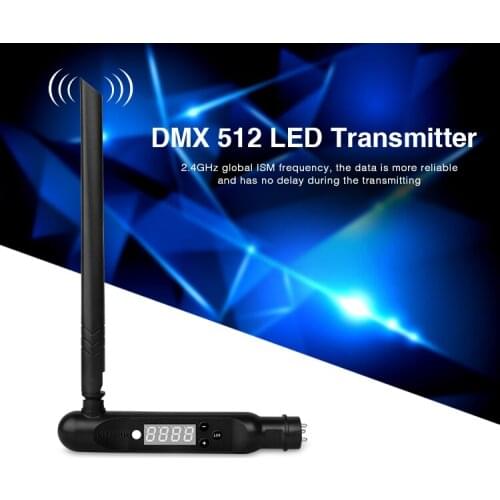 [Seven Neon]Free DHL shipping 2.4G global ISM frequency DMX 512 LED transimitter,reliable date and no delay transmitting