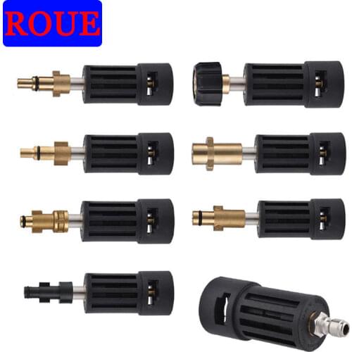 High Pressure Washer Connector Adapter for connecting AR/Interskol/Lavor/Bosche/Huter/M22 Lance to Karcher Gun Female Bayonet