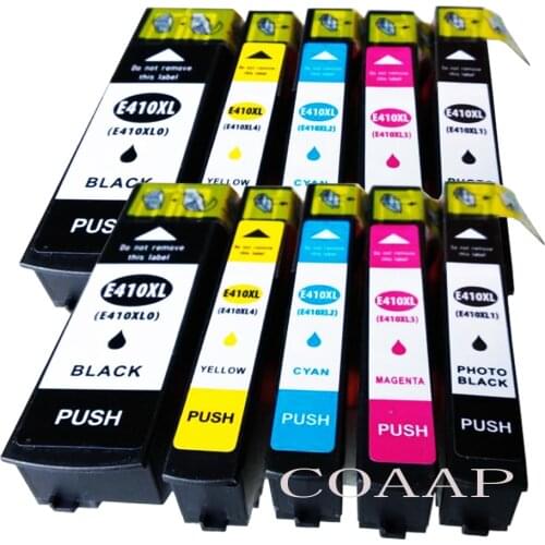 Compatible T410 XL ink cartridges for EPSON XP-530 XP-540 XP-630 XP-640 XP-635 XP-645 XP-830 XP-900 Printer