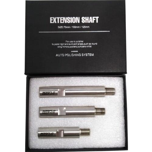 Paint Care Rotary Polisher Extension Shaft Stainless Steel M14 Polishing Accessories MARFLO Auto Detailing Tools Car Wash Bar