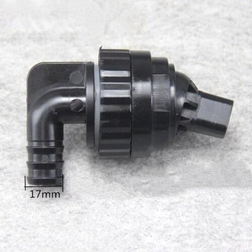 Waterproof Water Tank Drainage joints Aquarium Accessories Fish Tank Connector 20mm Pipe Parts inner diameter 16mm 1Pcs