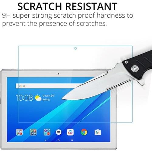 Tempered Glass for Lenovo Tab M10 Plus 10.3 E10 P10 10.1 M8 M7 7.0 Tablet Glass Film for Lenovo Tab 4 10 8 M10 Screen Protector