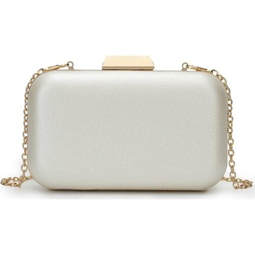 Beaocly Women Chain Shoulder Bags Crossbody Women Gold Clutch Bags Ladies Evening Bag for Party Day Clutches Purses and Handbag