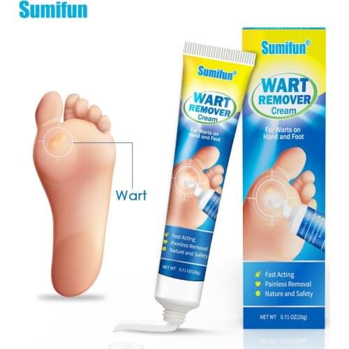 1Box Sumifun New Skin Tags Warts Remover Cream Face Finger Body Tag Remover Herbal Ointment Foot Corn Antibacterial Plaster