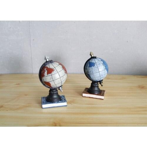 1PC Globe Pattern Money Box Piggy Bank for Saving Money Birthday Gift Coffee Store Decoration Coin Bank Tirelire Craft ME 009