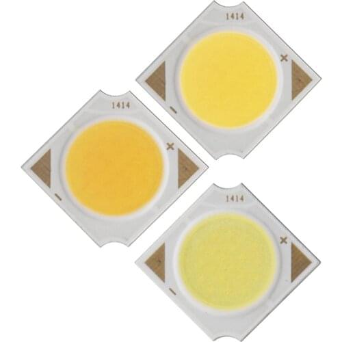 10PCS/Llot 14x14mm manufacturer Square LED COB Light Source Epistar chip 3W 5W 7W 10W 12W 110LM/W COB LED for spotlight lamp