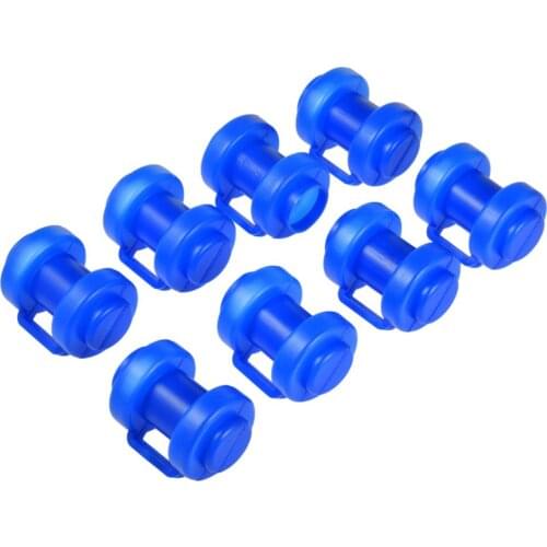 8PCS 25mm Trampoline Enclosure Pole Cap For Net Hook 8PCS Trampoline Enclosure Pole Cap Trampoline Pole Cap