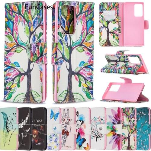 Bear PU Leather Wallet Book Phone Cover For Samsung S20 Smartphone Cases Galaxy Note 20 Ultra 10 S20 Plus Pro S20FE Hoesje book