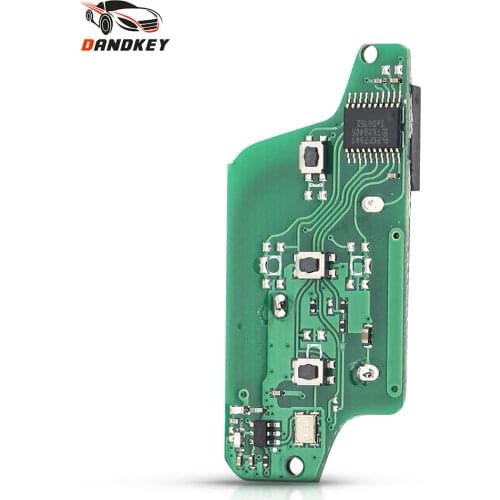 Dandkey For Peugeot 807 407 308 307 207 CC SW Partner For Citroen C2 C3 C4 PICASSO Car Key Electronic Board CE0523 ASK 3 Buttons