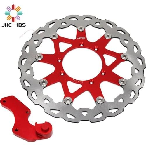 For HONDA CR125R CR250R CRF250R CRF250X CRF450R CRF450X CRF CRE CR Motorcycle Front Floating Brake Disc Rotor Bracket Adaptor
