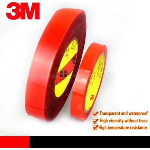Double Sided Length Tape 3M Width 6/8/10/15/20/30/40/50MM Strong Clear Transparent Acrylic Foam Adhesive Tapedouble Adhesive
